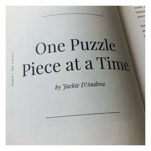 life is like a puzzle essay